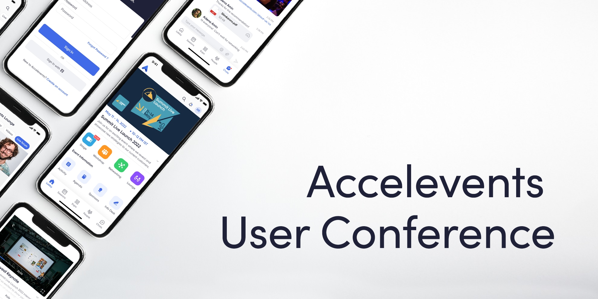 Accelevents Mobile App Showcase event logo