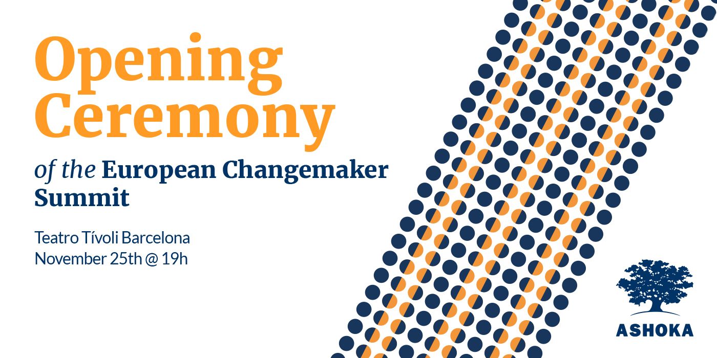 Opening Ceremony European Changemaker Summit event logo