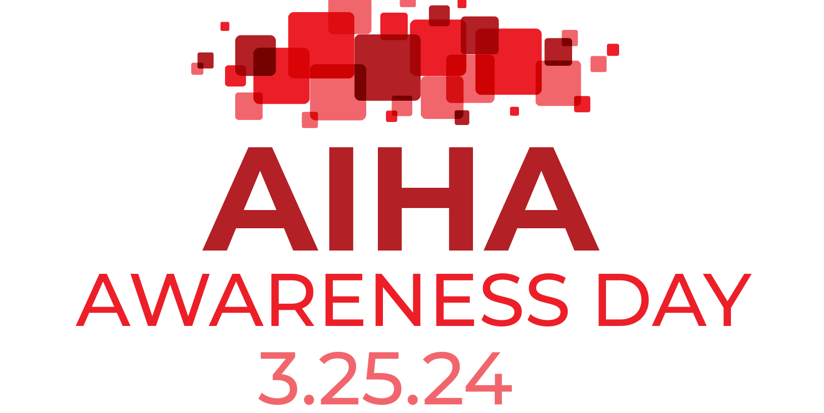 AIHA Awareness Day 2024 event logo