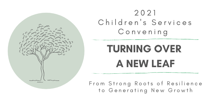 USCCB/MRS 2021 Children's Services Convening event logo