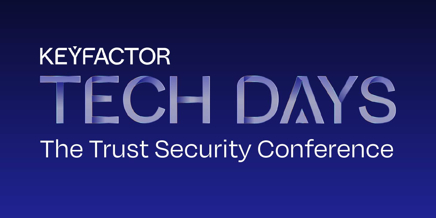 Keyfactor Tech Days 2027 event logo