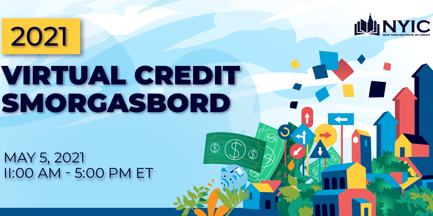 New York Institute of Credit:  Virtual Credit Smorgasbord event logo