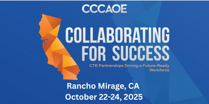 CCCAOE Fall 2025 Conference event logo
