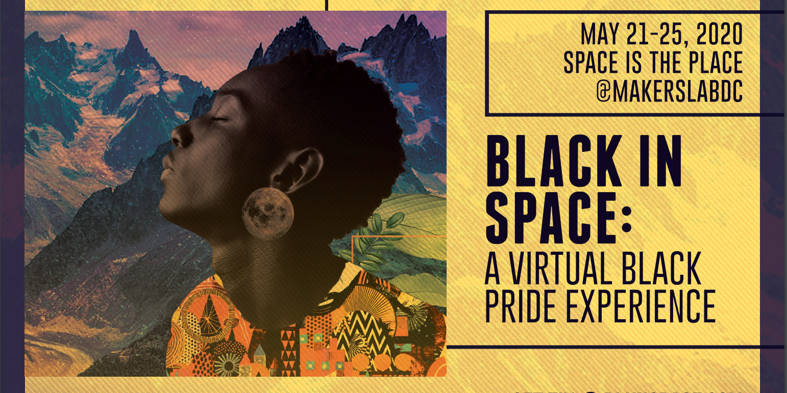 Black in Space: A Virtual Black Pride Experience event logo