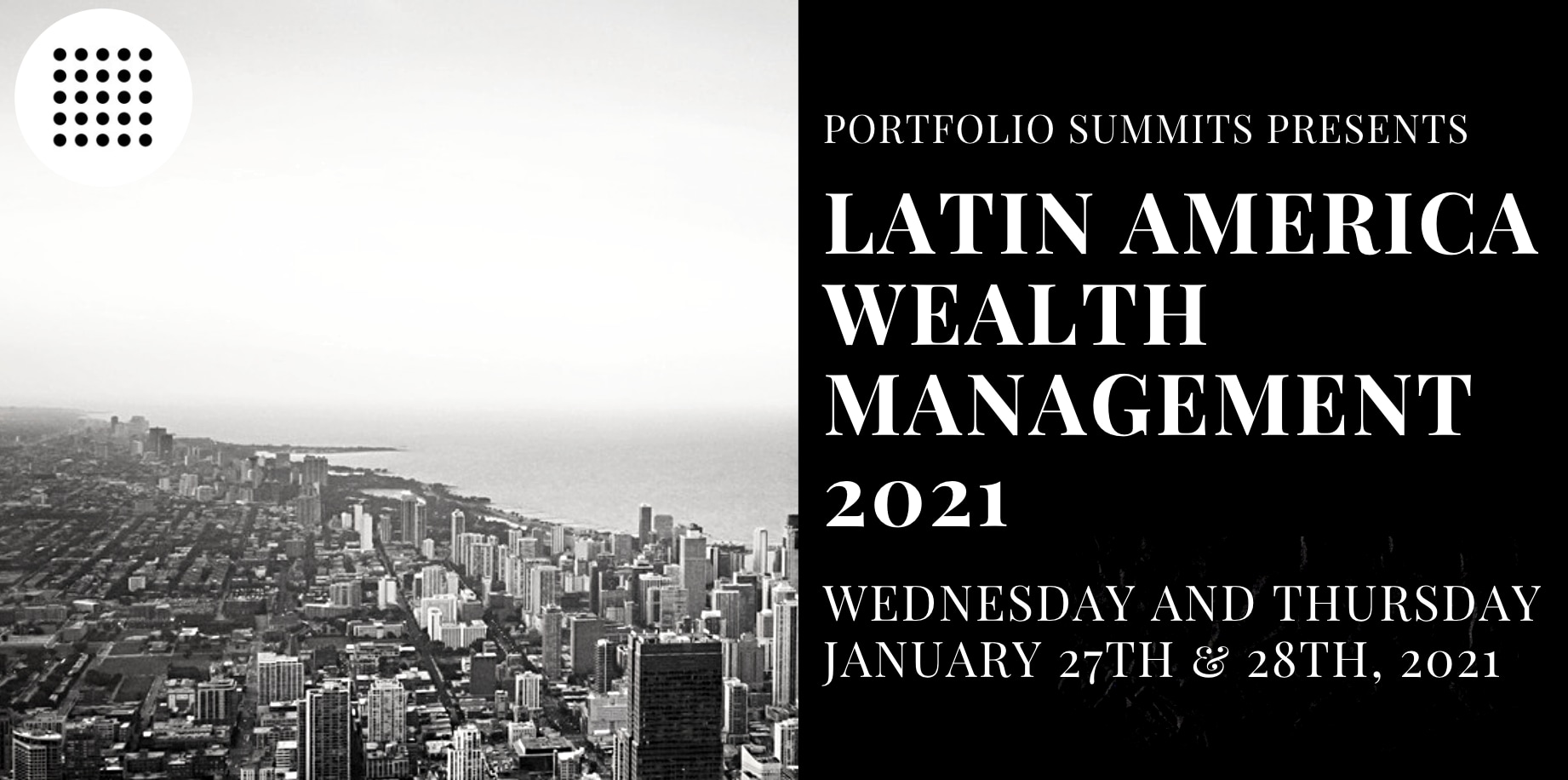 Latin America Wealth Management 2021 event logo
