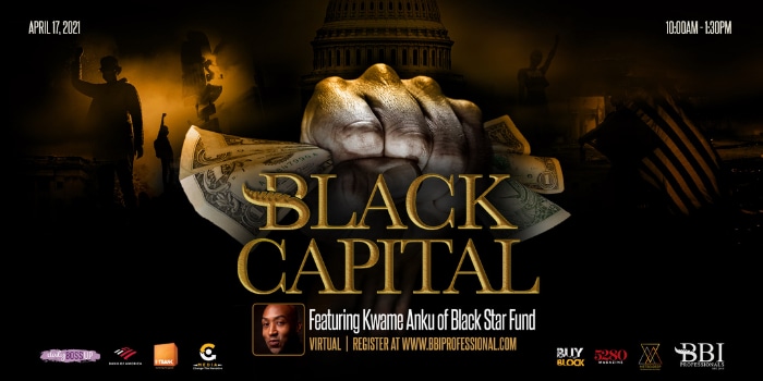  Black Capital event logo