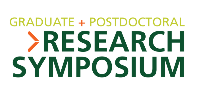 Graduate + Postdoctoral Research Symposium event logo