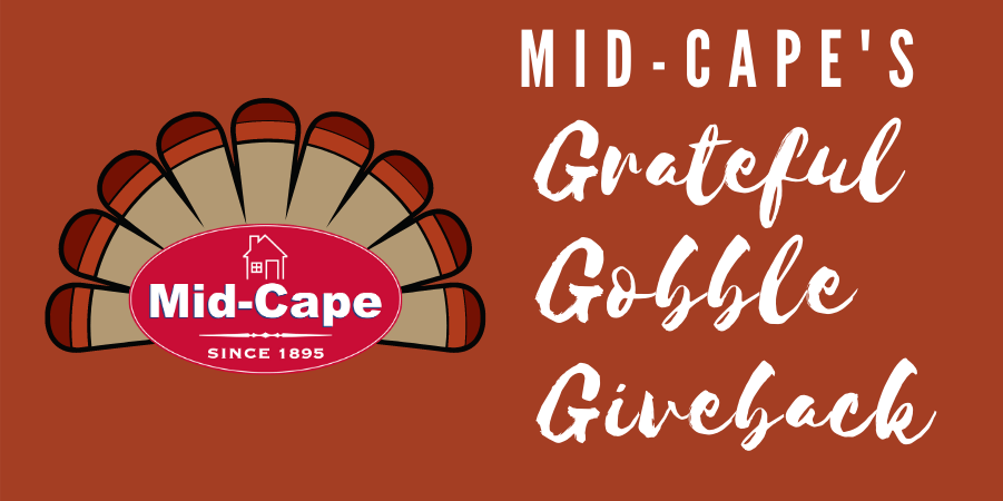 Mid-Cape's Grateful Gobble Giveback event logo