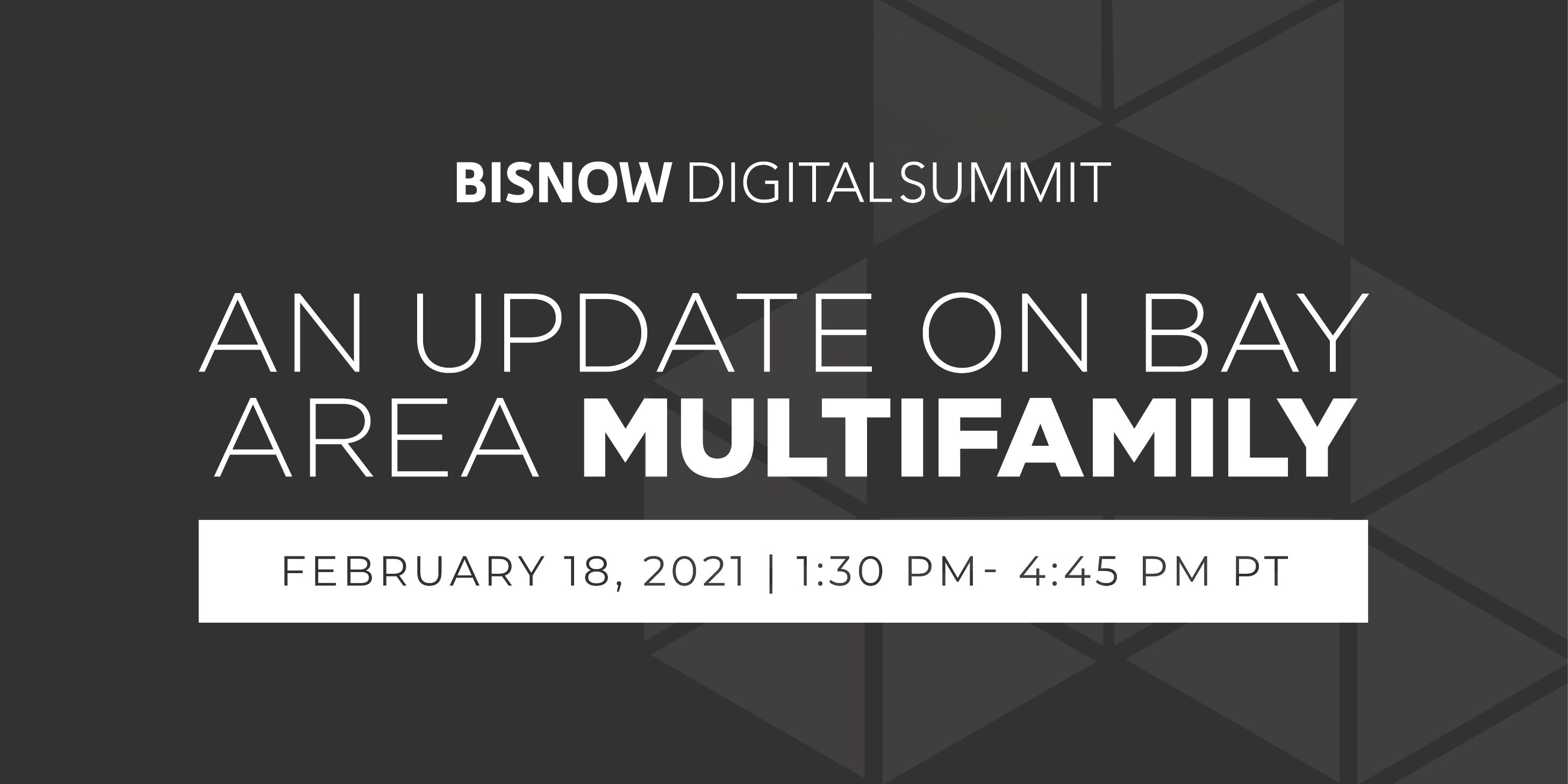 An Update on Bay Area Multifamily  event logo