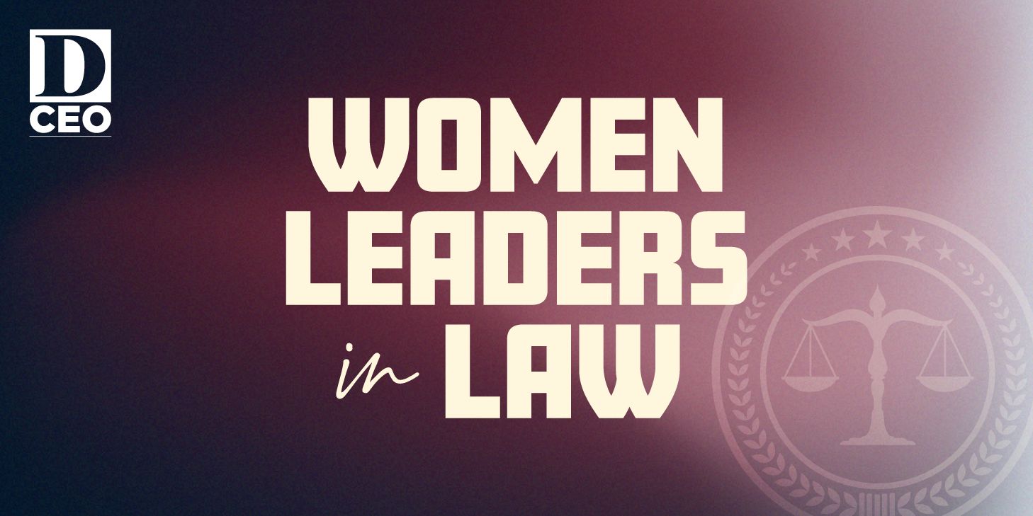 D CEO Women Leaders in Law 2024 event logo