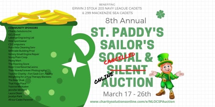 8th Annual St. Paddy's Sailors Online Auction event logo