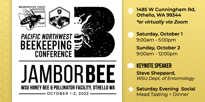 WASBA Pacific Northwest Beekeeping Conference event logo