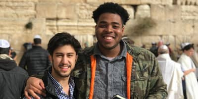 Uniting Voices for Israel event logo