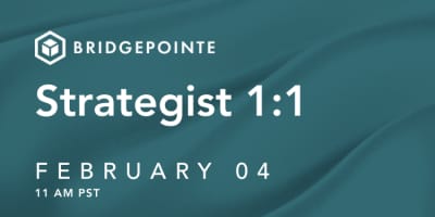 Strategist 1:1 - 04 February 2026 event logo