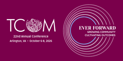 2026 TCOM Conference event logo