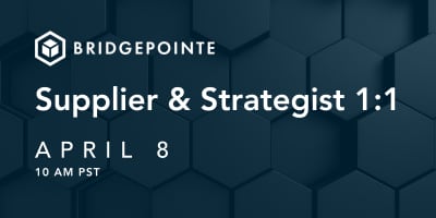 Supplier & Strategist 1:1 event logo