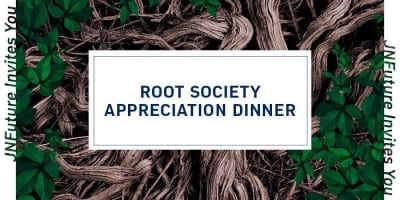 Root Society Appreciation Dinner event logo