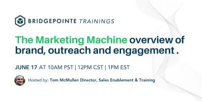BPT Training: The Marketing Machine event logo