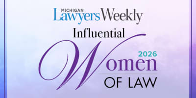 2026 Michigan Lawyers Weekly Influential Women event logo