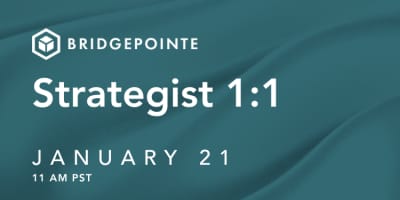 Strategist 1:1 - 21 January 2026 event logo
