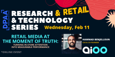 Research, Retail & Tech, Feb 2026 event logo