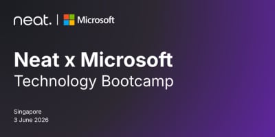 Neat x MSFT Technology Bootcamp event logo