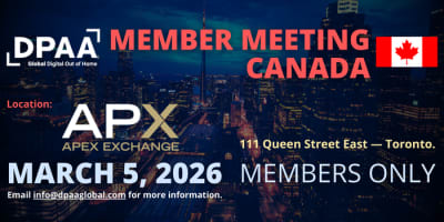 DPAA Town Hall, March - Toronto event logo