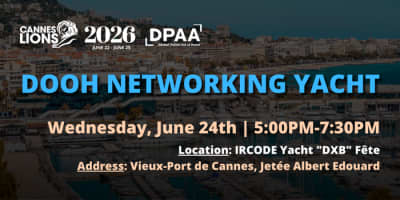DPAA | DOOH Networking on Yacht "DXB" event logo