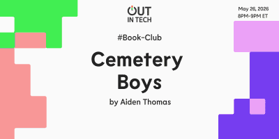 #book-club: Cemetery Boys event logo