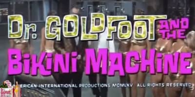 MAD'M, DR. GOLDFOOT & THE BIKINI MACHINE, 3 WHEEL HORSE event logo