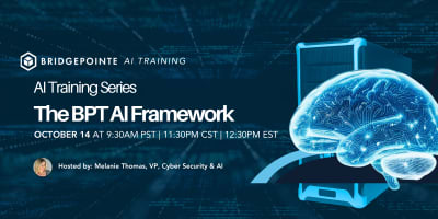 BPT AI Training Series: The BPT AI Framework 101426 event logo