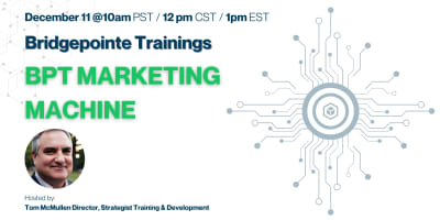 BPT Training - The BPT Marketing Machine event logo