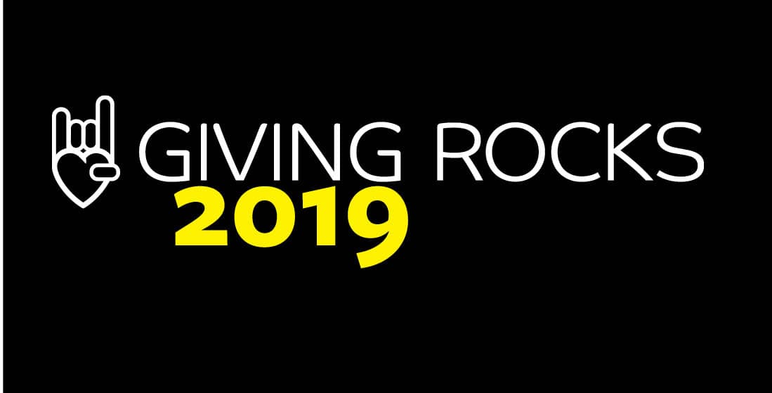 Giving Rocks 2019 event logo