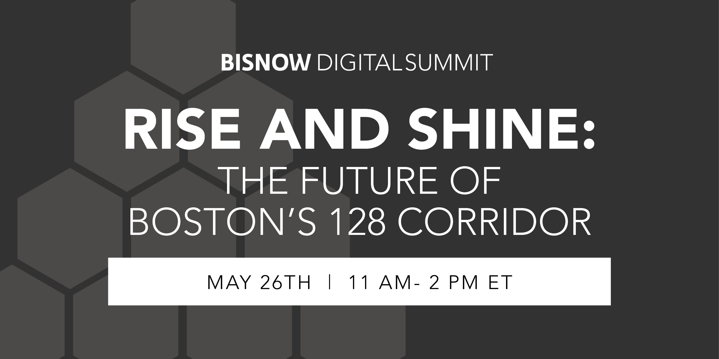 Rise & Shine: The Future of Boston's 128 Corridor  event logo