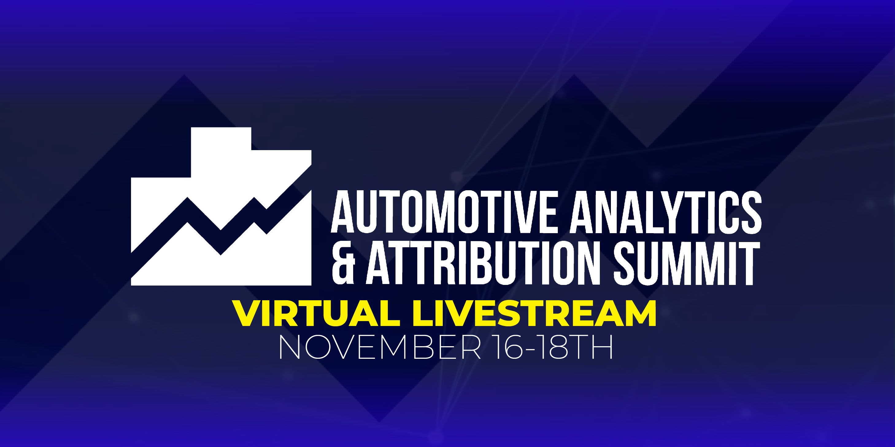 Automotive Analytics & Attribution Summit event logo