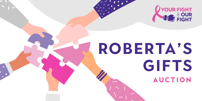 Roberta's Gifts Auction 2025 event logo