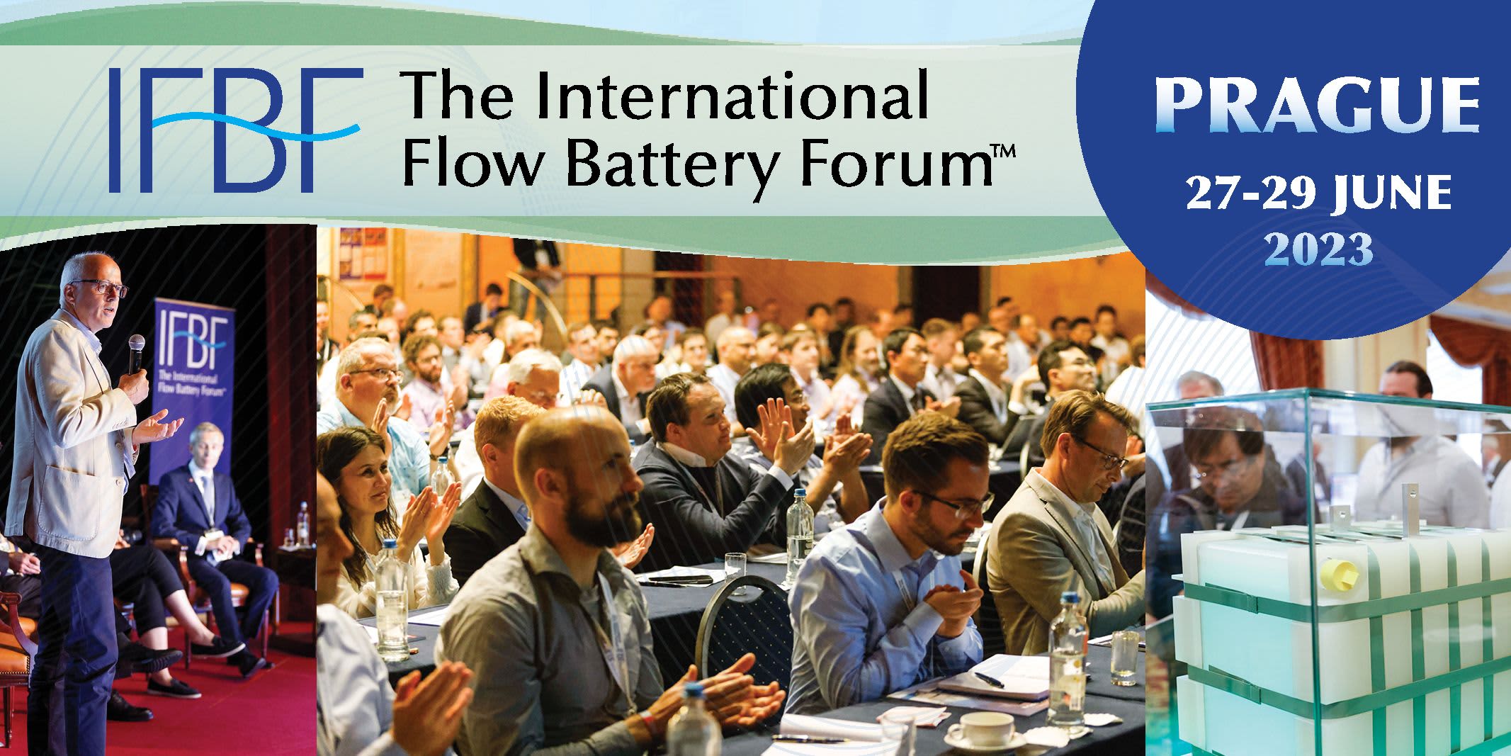 International Flow Battery Forum 2023 event logo