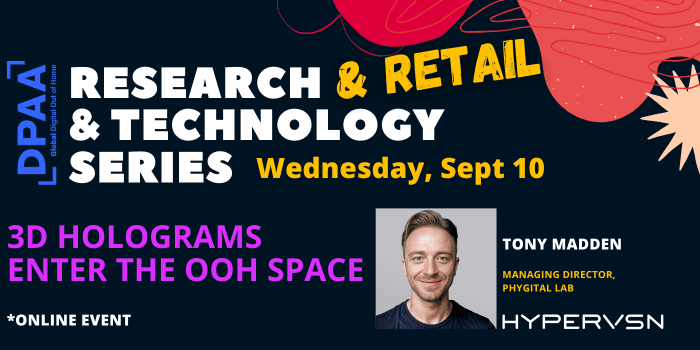 Research, Retail & Tech, Sept 2025 event logo