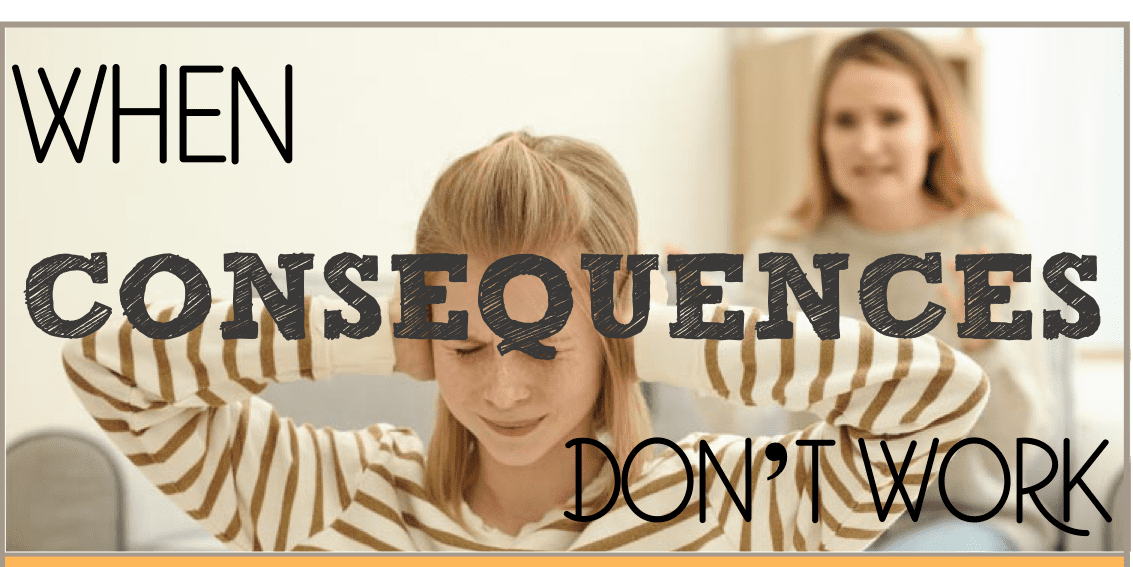 When Consequences Don't Work event logo