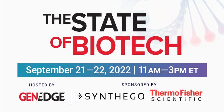 The State of Biotech 2022 event logo