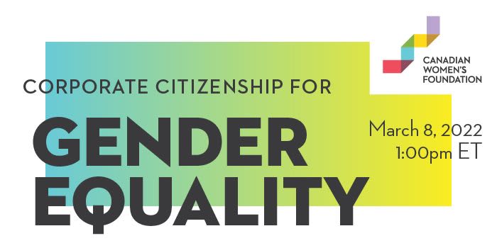 Corporate Citizenship for Gender Equality event logo