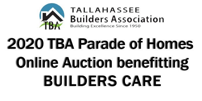 2020 TBA Parade of Homes Online Auction event logo