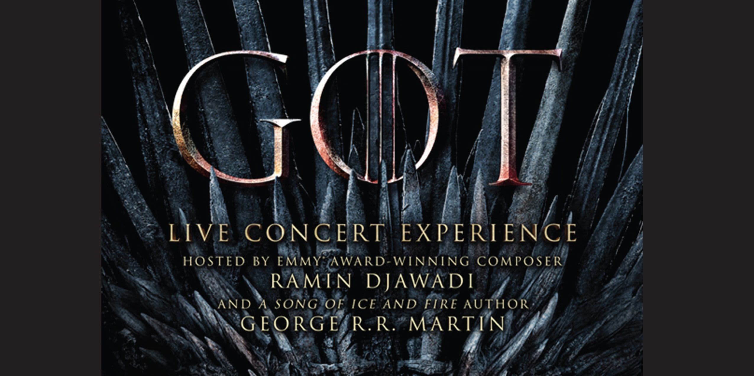 GOT Live Concert with Meet & Greet  event logo
