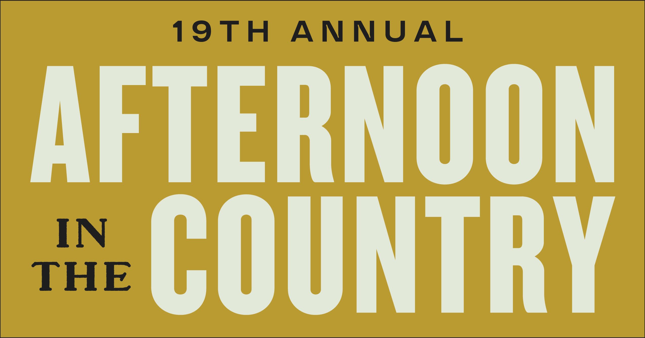 Afternoon in the Country event logo