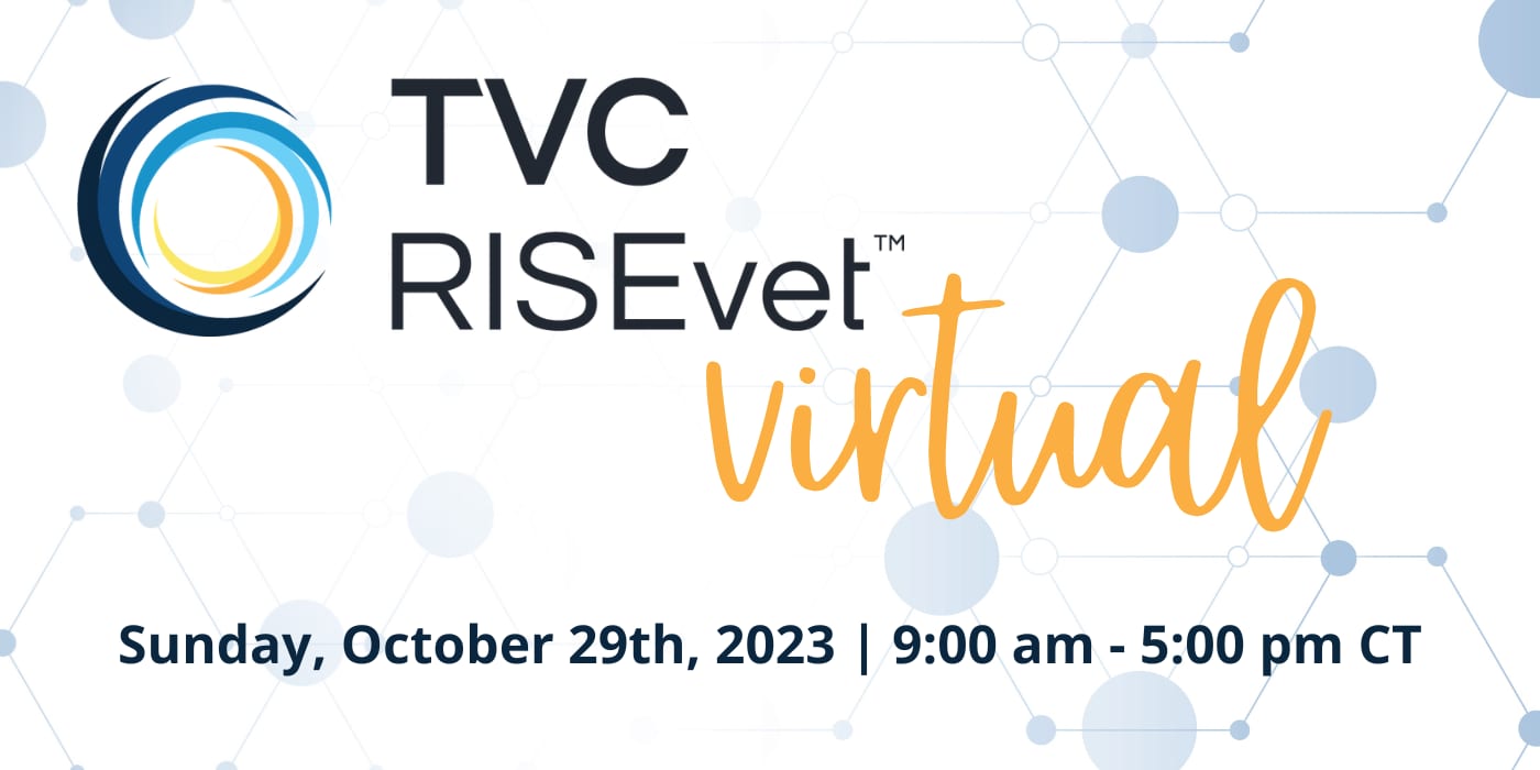 2023 TVC RISEvet™ Virtual CE Conference event logo