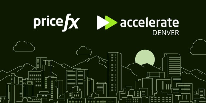 Pricefx Accelerate Denver event logo