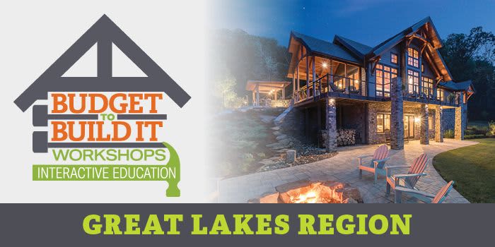 Great Lakes Region (IL, MI, MN, WI): Budget to Build It Workshops event logo