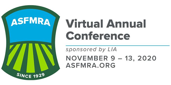 ASFMRA Virtual Annual Conference, sponsored by LIA event logo