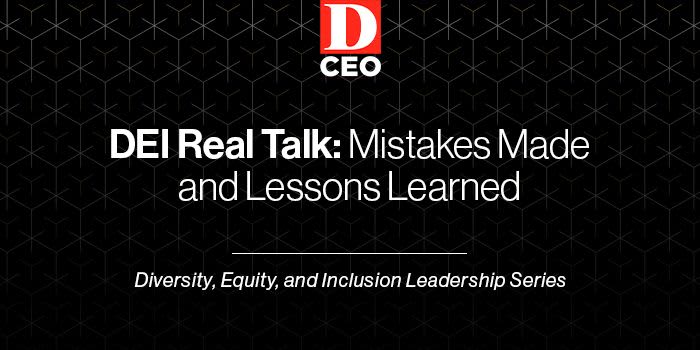 DEI Real Talk: Mistakes Made. Lessons Learned. event logo