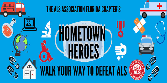 The ALS Association Florida Chapter Walk Your Way event logo